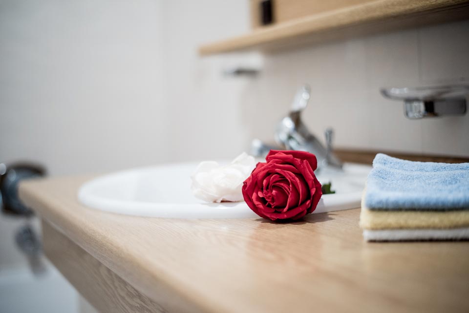 Bagno nella Casa Psenner a Fiè allo Sciliar