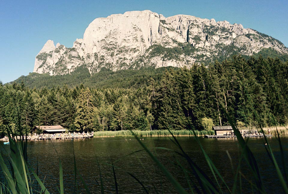 Laghetto di Fié nel estate